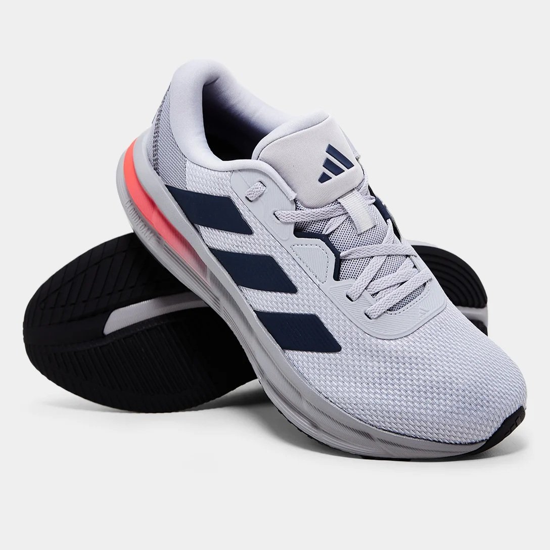 CINZA TENIS MASCULINO ADIDAS JQ2626 - Imagem 4