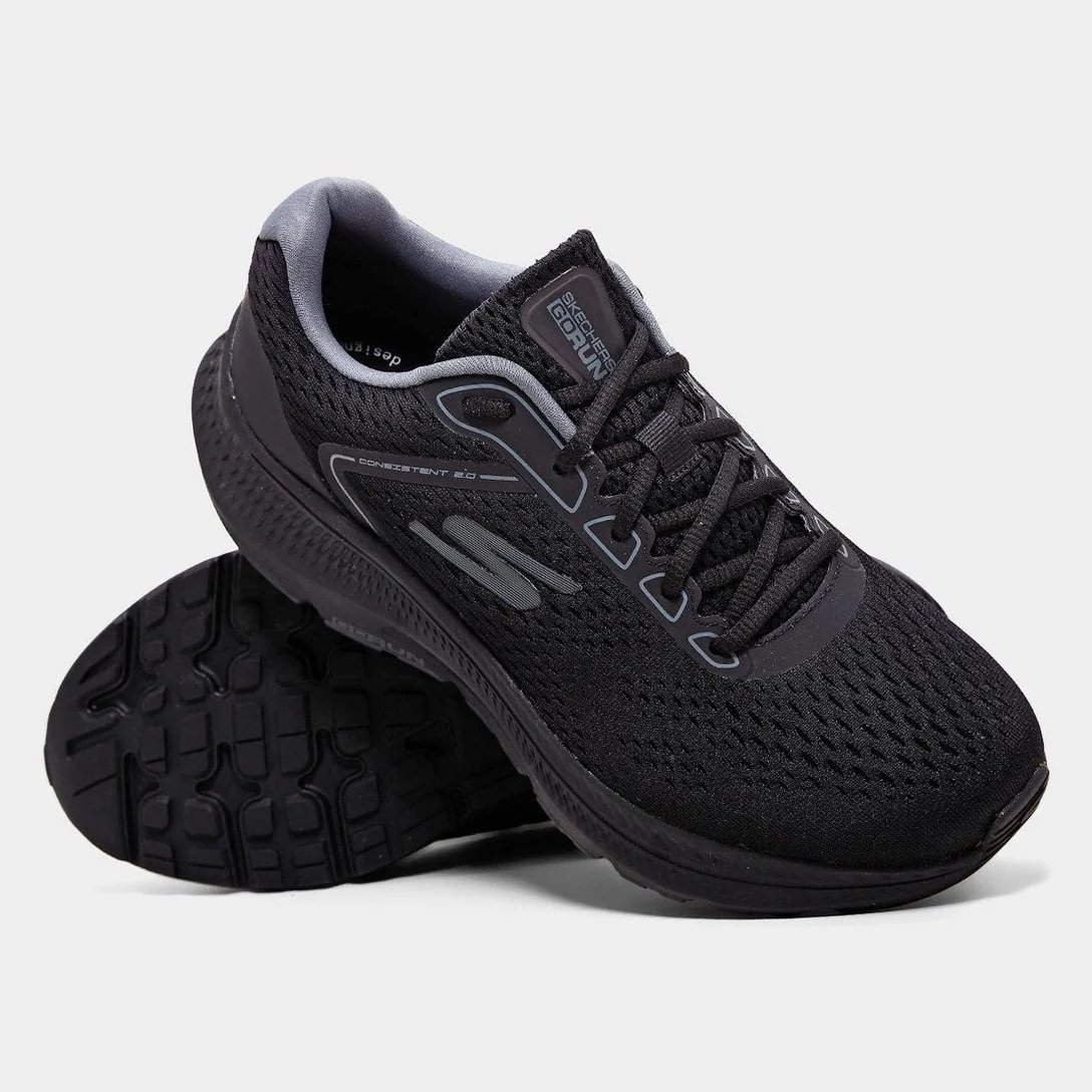 TENIS MASCULINO SKECHERS 220872/BKCC - Imagem 2