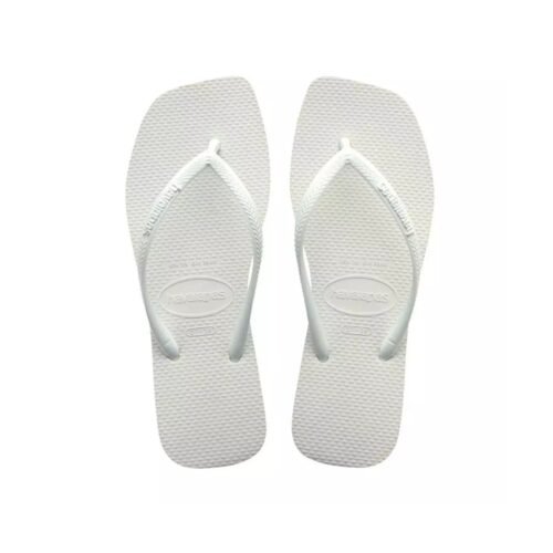 CHINELO FEMININO HAVAIANAS SLIM SQUARE BRANCO